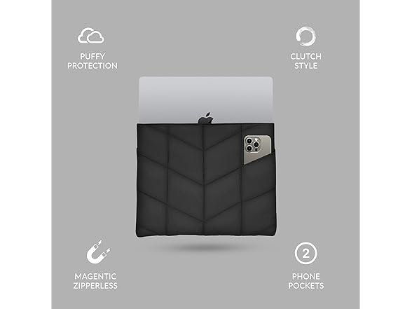 UZBL 13-14" Puffy Laptop Sleeve