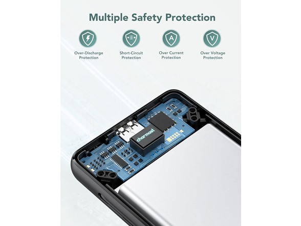 2 Pack 10000mAh Power Bank w/ Cables