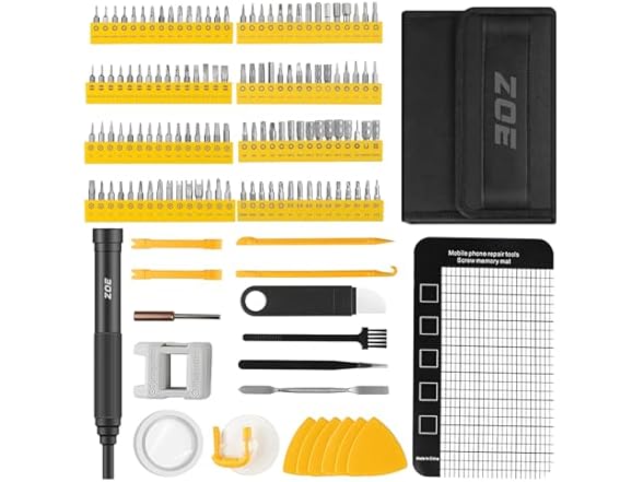 ZOE Small screwdriver set,146 in 1 precisio
