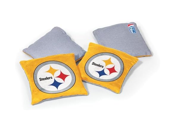 PITTSBURGH STEELERS DualSided Bean Bags 4 Pack