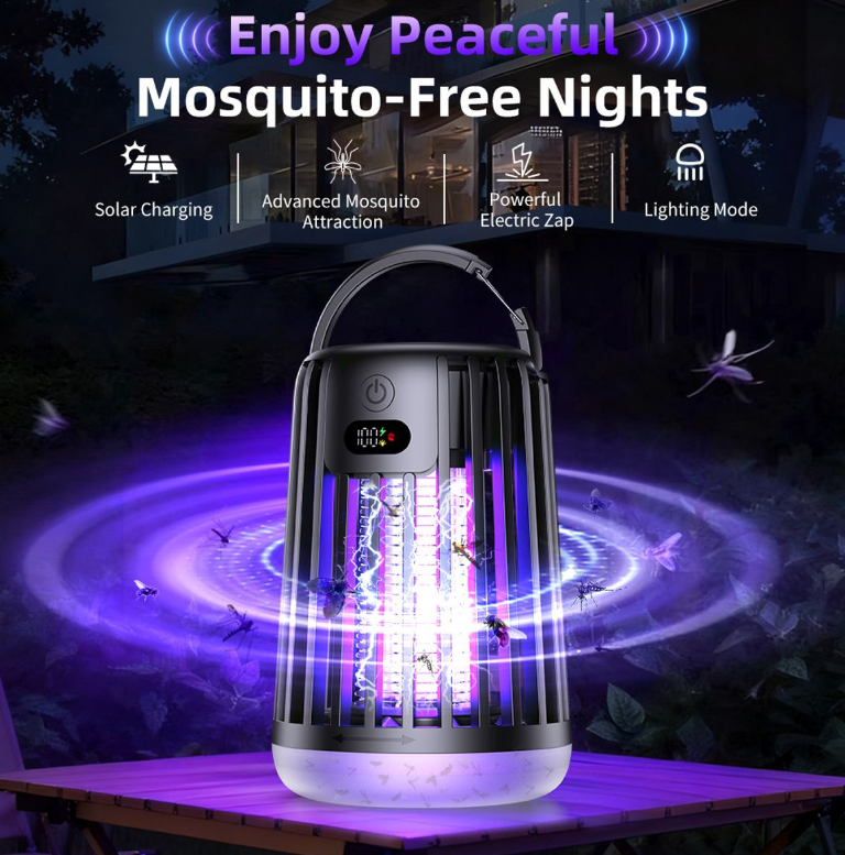 Seamless Outdoors UV Bug Zapper with Digital Display - Gallery 7