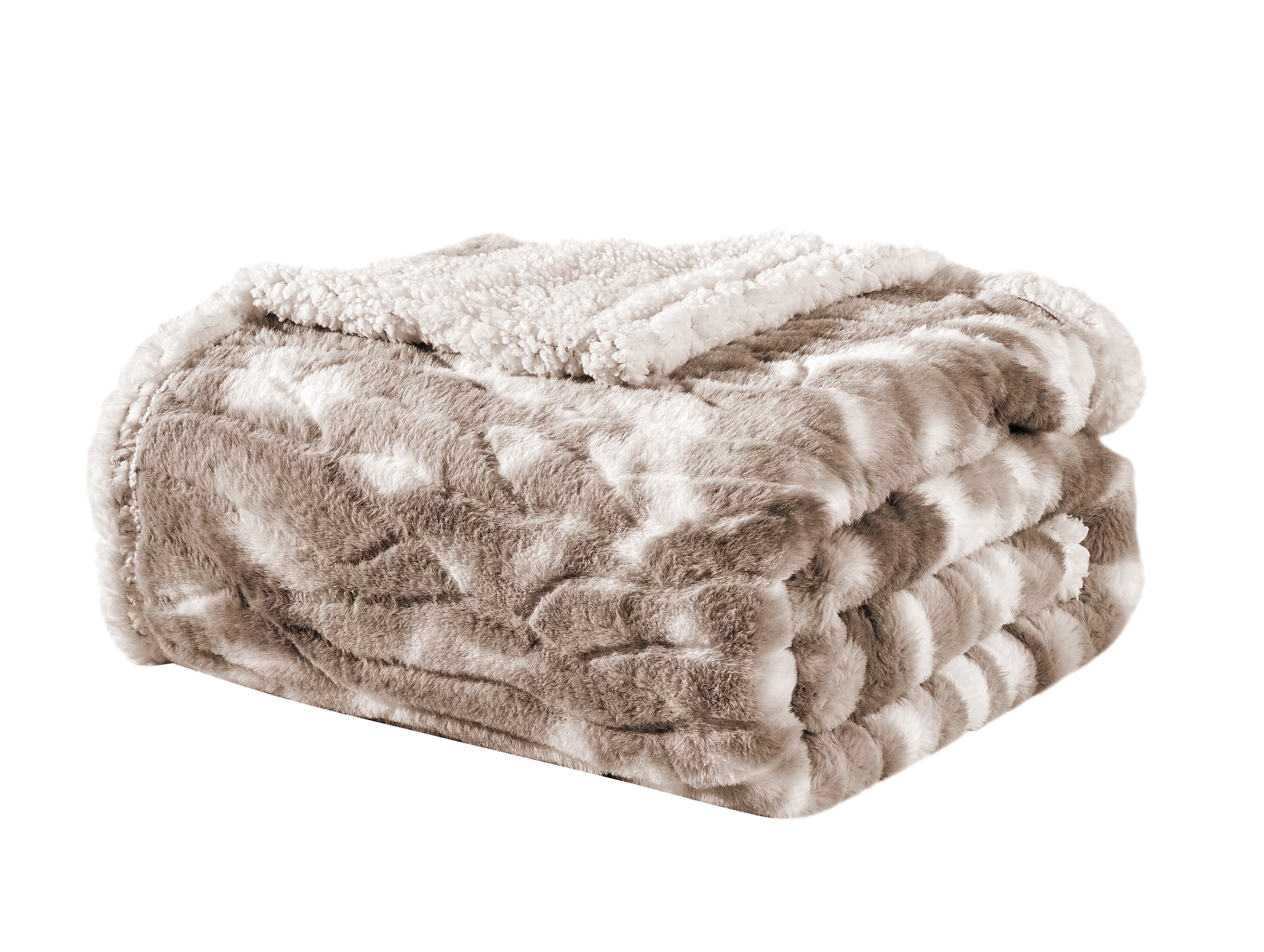Noble House 2Pk Alaska Sherpa Throw/Blankets - Gallery 16