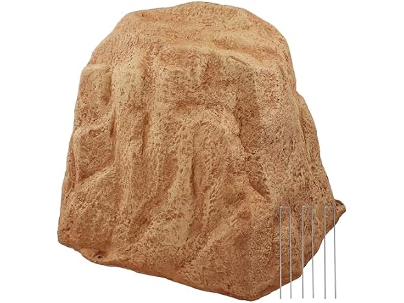 Sunnydaze 21.5” H Large Faux Landscape Rock Cover