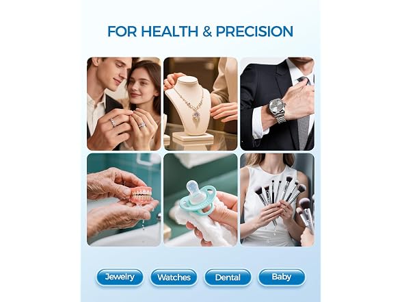 Duemfru Ultrasonic Jewelry Cleaner