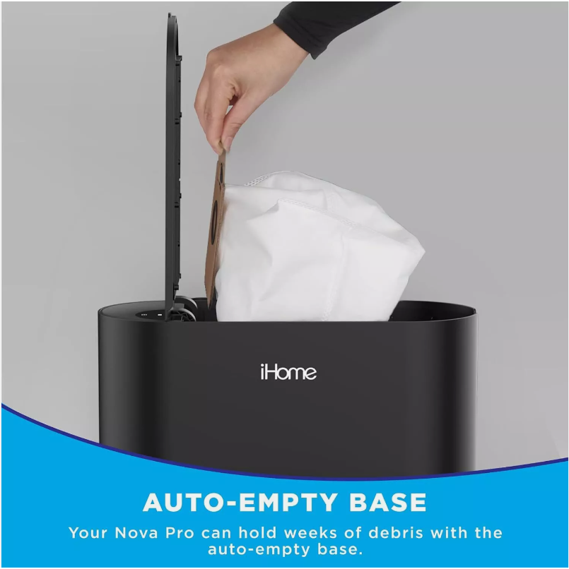 (NEW) iHome iHRVS1PRO-3BLK-RA AutoVac Nova S1 Pro - Gallery 20