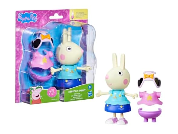 Peppa Pig Rebecca Rabbit Dress-Up Figure