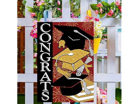 Congrats Class Of 2026 Garden Flag