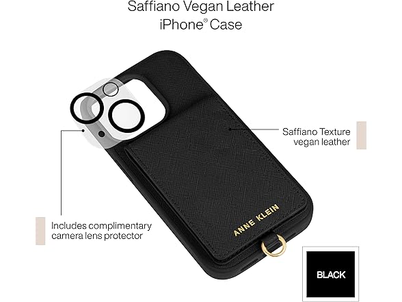 Anne Klein Leather Apple iPhone 14 Case