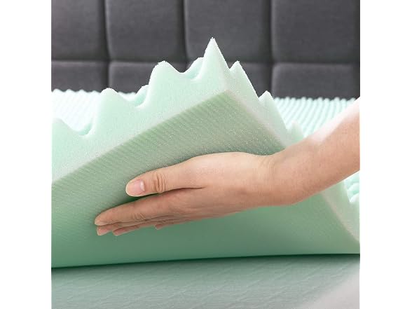 Best Price Mattress 2 Inch Egg Crate Memory Foam Full
