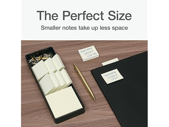 Redi-Tag Power Stick Notes, Mini Sticky Notepads