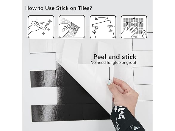 Kieacia Kitchen Backsplash Tiles 10pc