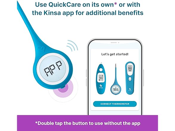 1Pk or 2Pk Kinsa Smart Thermometer