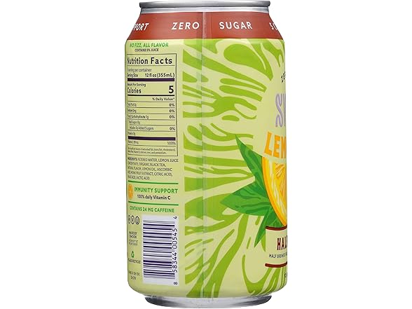 1CT Swoon Half Tea + Half Lemonade, Zero Sugar