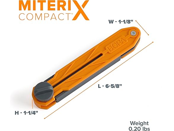 BORA 530402 BORA MiteriX Compact Angle Finder Orange/Gr