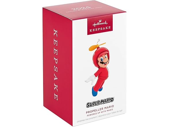 Hallmark Nintendo Propeller Mario Ornament