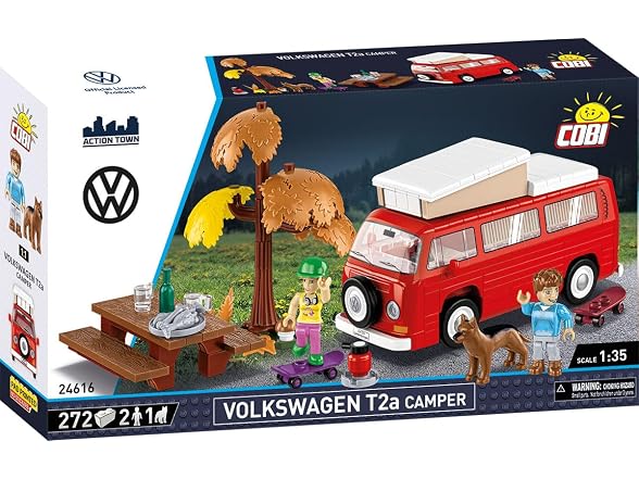 COBI Volkswagen T2A Camper Building Set