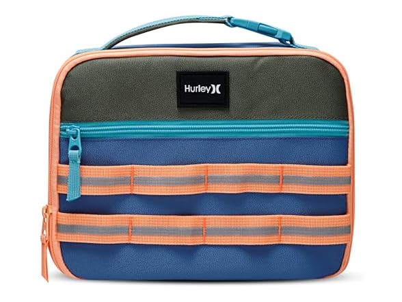 Hurley School Lunch Tote, Shoreline/Beetle
