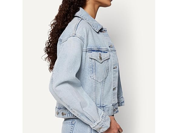 Amazon Essentials Women Low Stretch Cropped Jacket