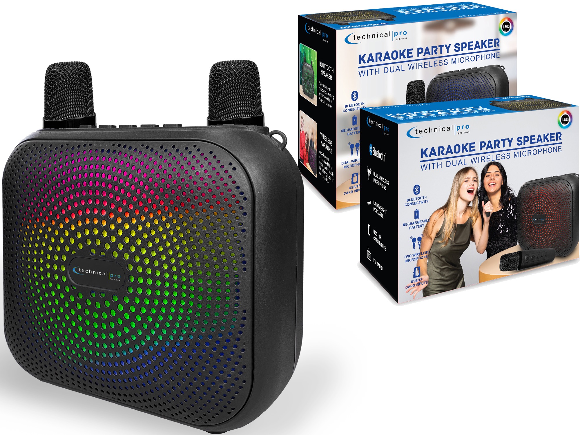 8" Karaoke Speaker w/ 2 Mics - Gallery 10