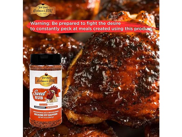 (4pk) Fat Boy Hickman's BBQ Bestselling Rubs & Sauces