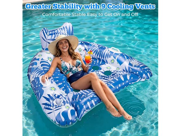 Ornnut XL Pool Floats Adult 3 Packs