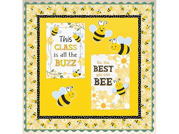 Teacher Created Resources Buzzing Bees Straight Border