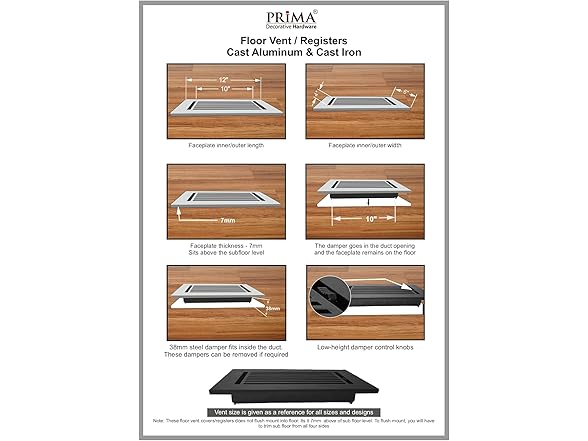 ardware Prima Decorative - Cast Alumin