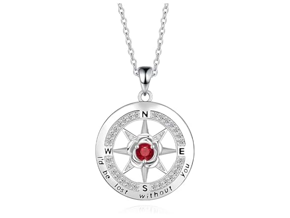 Mezvth Compass Necklace