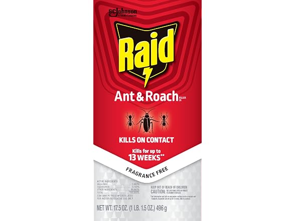 Raid GAR-95 Ant & Roach Killer, 2 Count