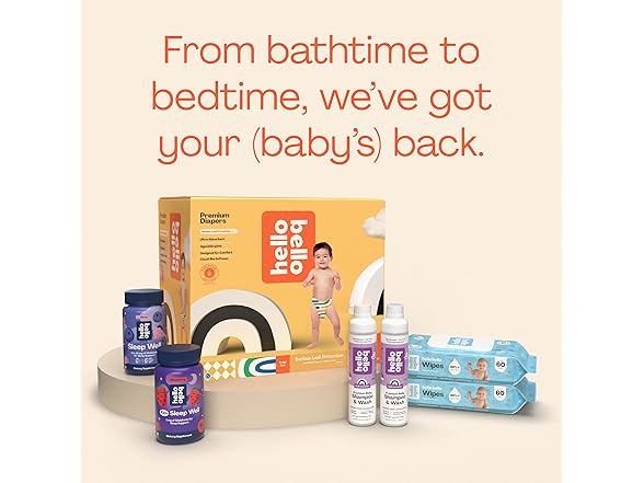 Hello Bello Premium Baby Diapers Size 1, 32ct