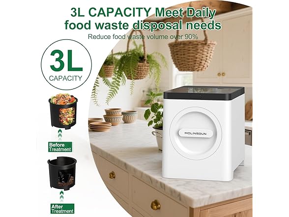 3L Electric Composter
