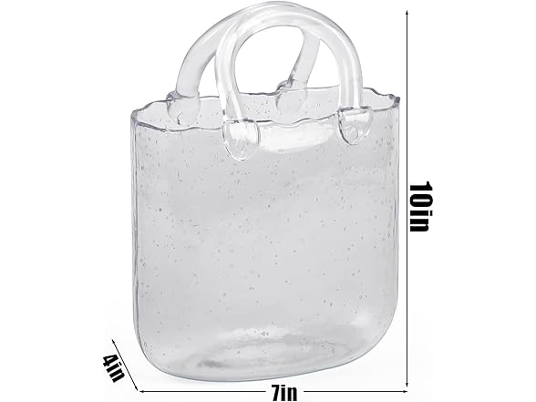 Unique Purse Vase for Flowers