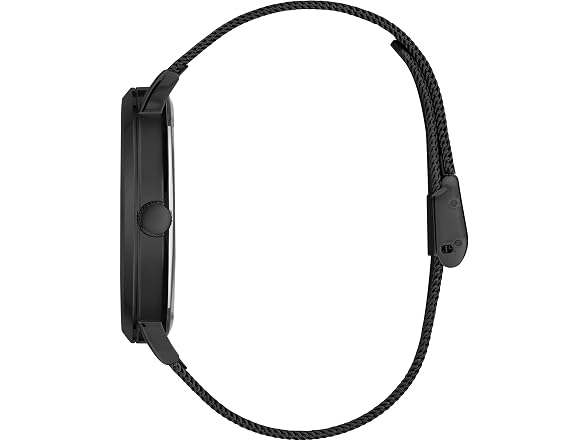 GUESS Men's 44mm Watch Black Steel (GW0460G3M)