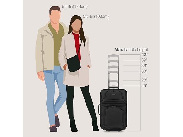 U.S. Traveler Rio Lightweight Softside 