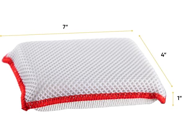 Microfiber Non Scratch Dish Sponge 24 Pack