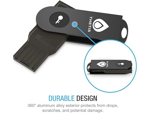 Thetis FIDO2 Security Key USB Type A