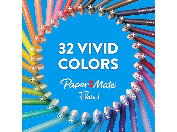 Paper Mate Paper Mate Flair Felt Tip Pens, Medium