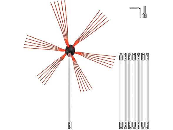 VEVOR Chimney Sweep Kit 26FT