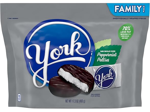 York Dark Choc Peppermint Patties 17.3oz