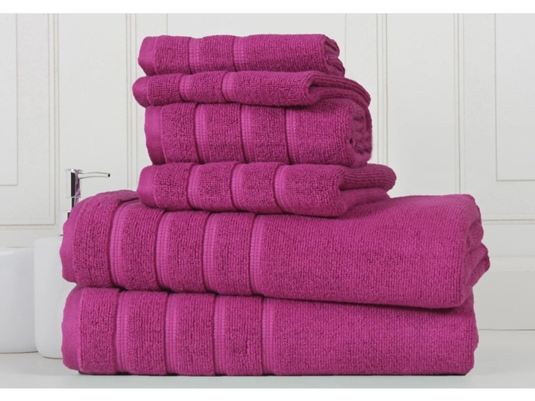 6-Piece Zero Twist Cotton Towel Set - Gallery 12
