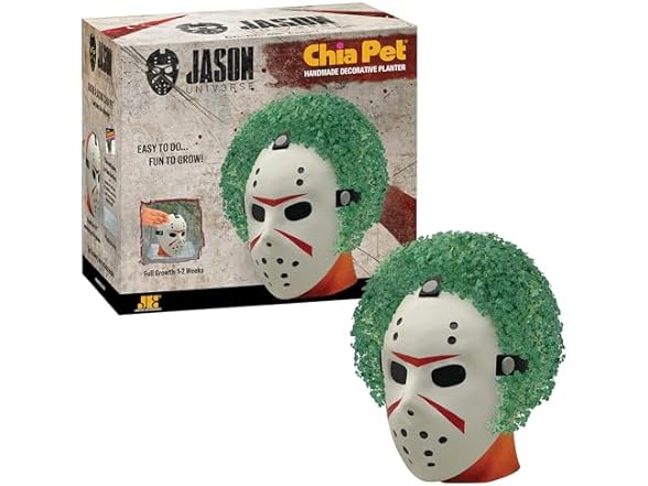 Chia Pet Friday The 13th Jason with Seed Pack