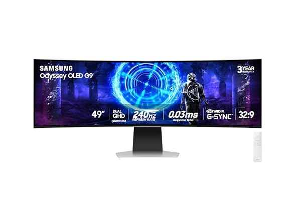 Samsung 49" DQHD Curved Monitor | LS49DG956SNXGO