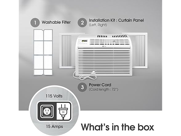 LG 6,000 BTU Window AC | LW6017R