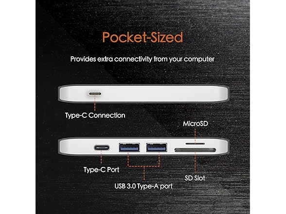 j5create USB-C 6-in-1 UltraDrive Dock