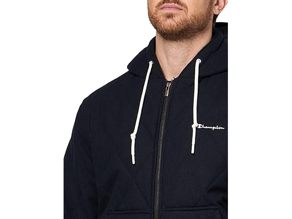 Champion Men's (M & XL) Diamond Quilted Varsity Hoody