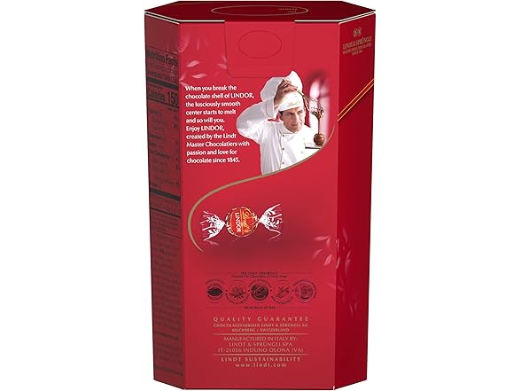 Lindt Lindor Milk Choc Truffles Gift Box
