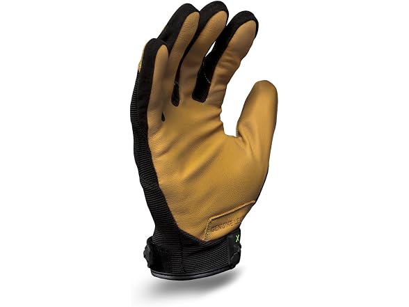 Ironclad Mechanics Glove, L, Gray/Brown, PR