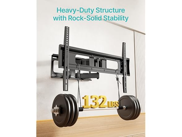 PEGZONE Full Motion TV Wall Mount