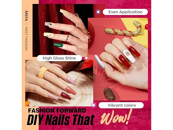 MEFA Gel Nail Polish Set Fall Winter