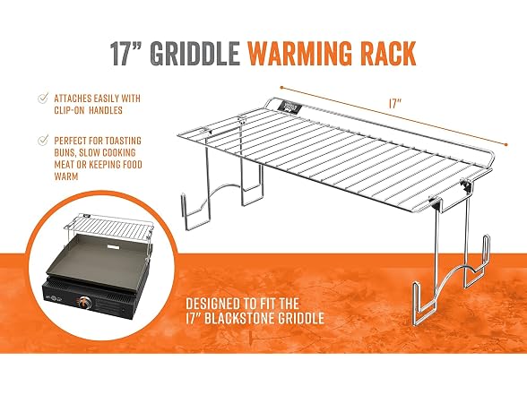 Yukon Glory Griddle Warming Rack